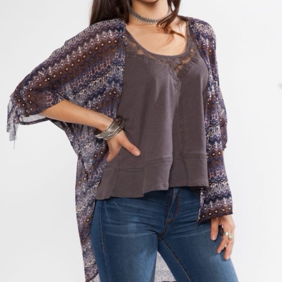 Kimono BOHO KIMONO / SWIMSUIT COVER-UP - Picture 3 of 4